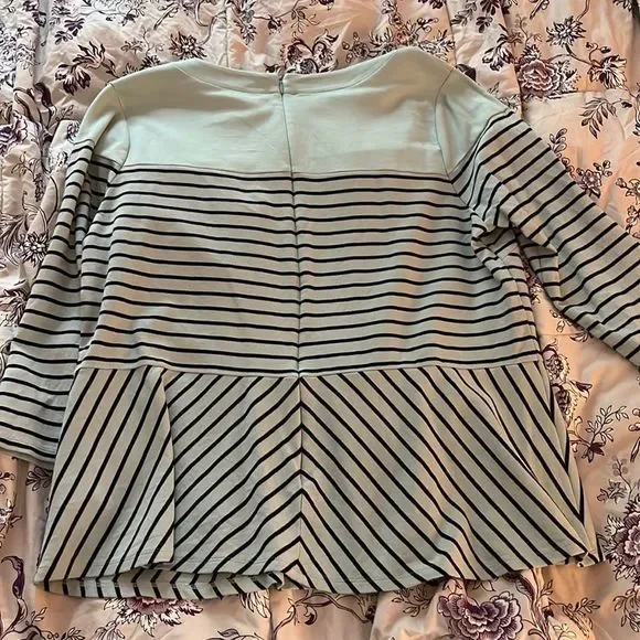 Talbots peplum top - Picture 4 of 4